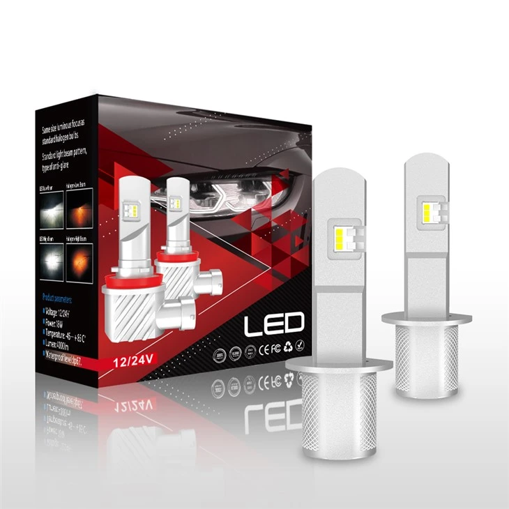 Kit de reposição H1 Farol de LED 6500K 24V Luz de caminhão