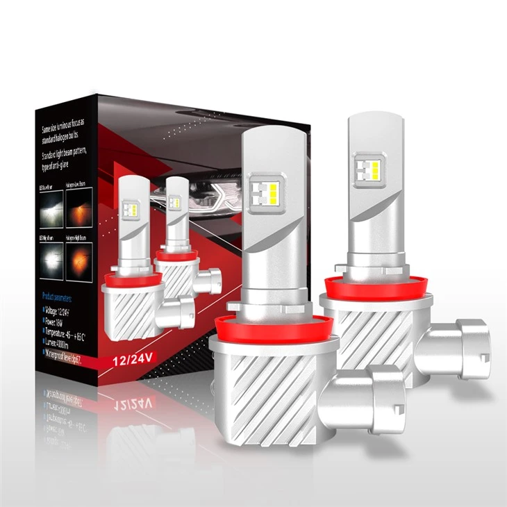 Farol de LED mais recente V20 H1 H3 H4 H7 H11 9005 9006 9012 H13 9004 9007 5000LM Farol de caminhão